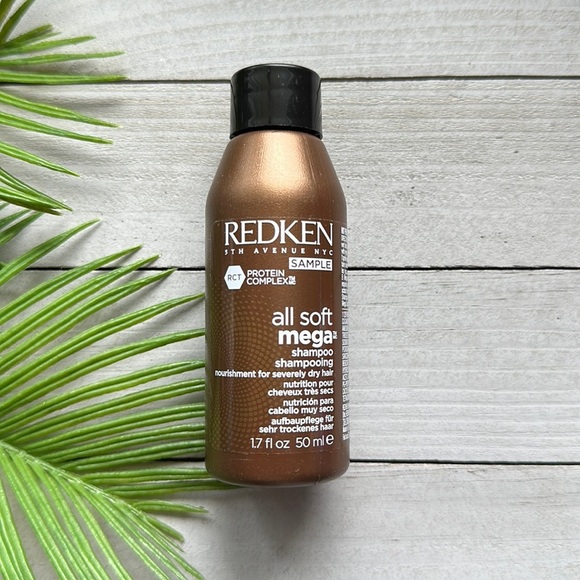 5️⃣ for 2️⃣5️⃣ NEW Redken All Soft Mega Shampoo Travel Size - Picture 1 of 1